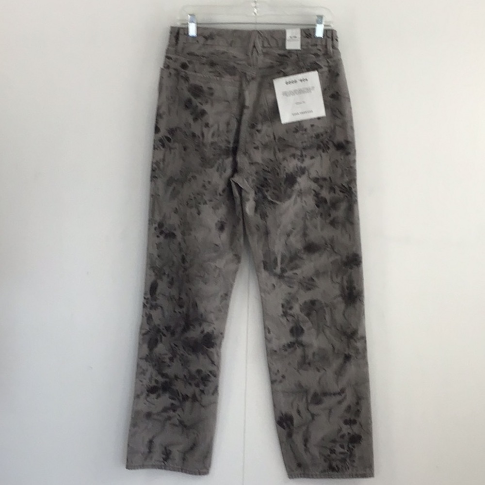 GOOD AMERICAN 
Good 90s marbled grey relaxed jeans size 8/29 NWT - Picture 6 of 11